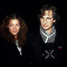 Amy Irving and Steven Spielberg in 1984