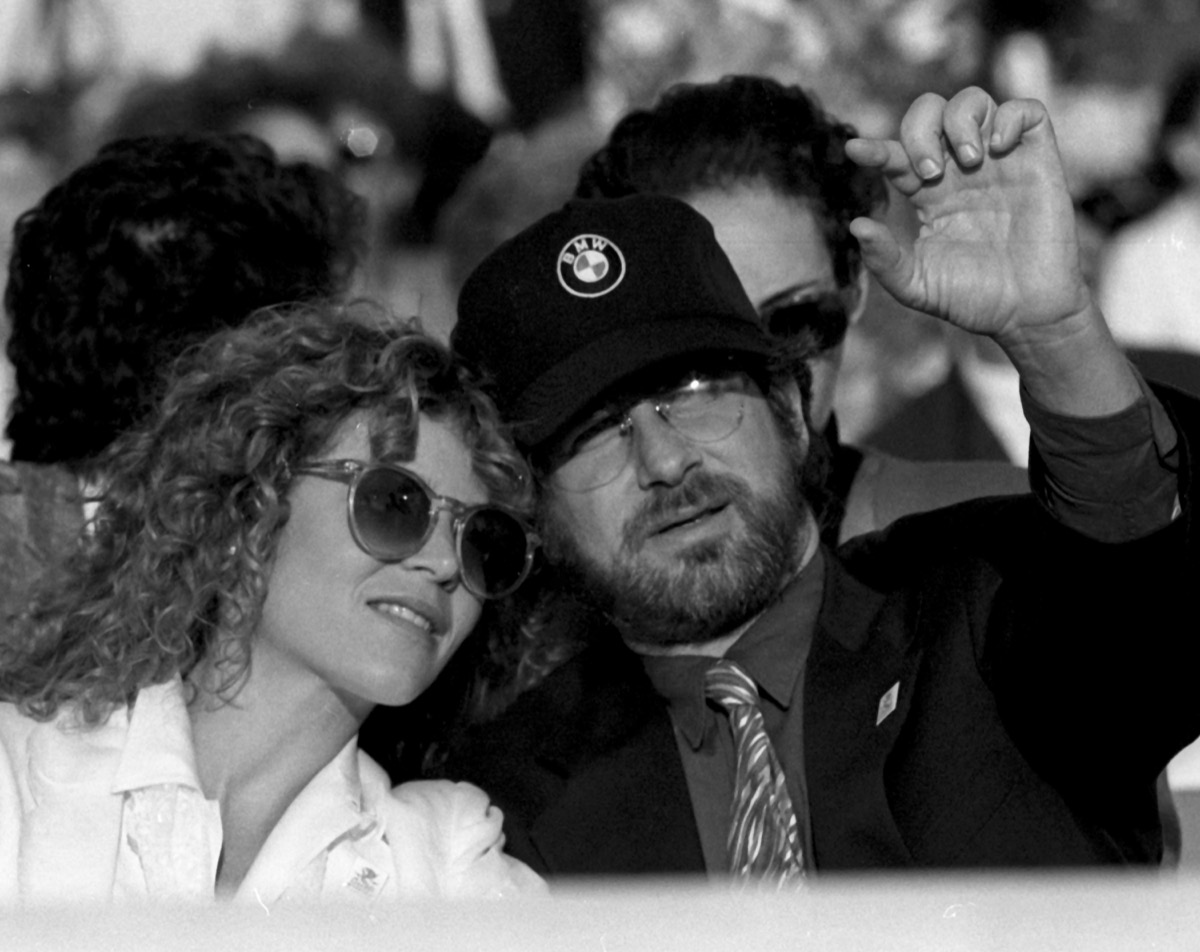 Amy Irving and Steven Spielberg in 1986