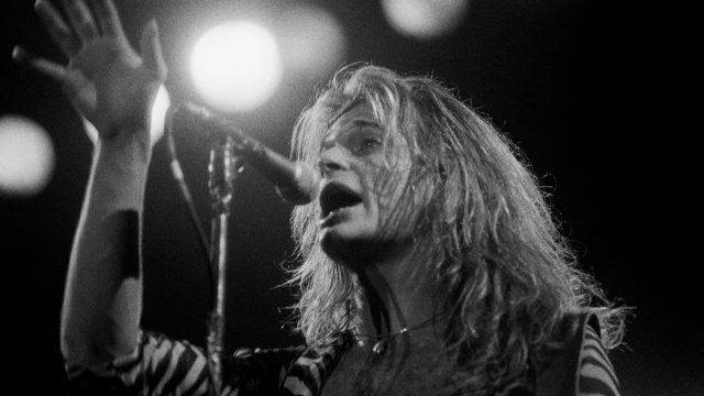 David Lee Roth performing in 1979
