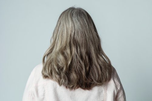 Long Layered Gray Hair