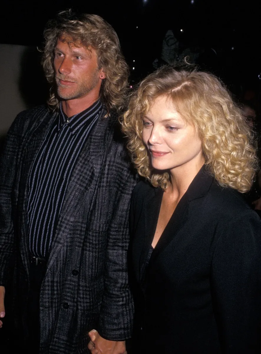 Peter Horton and Michelle Pfeiffer in 1988