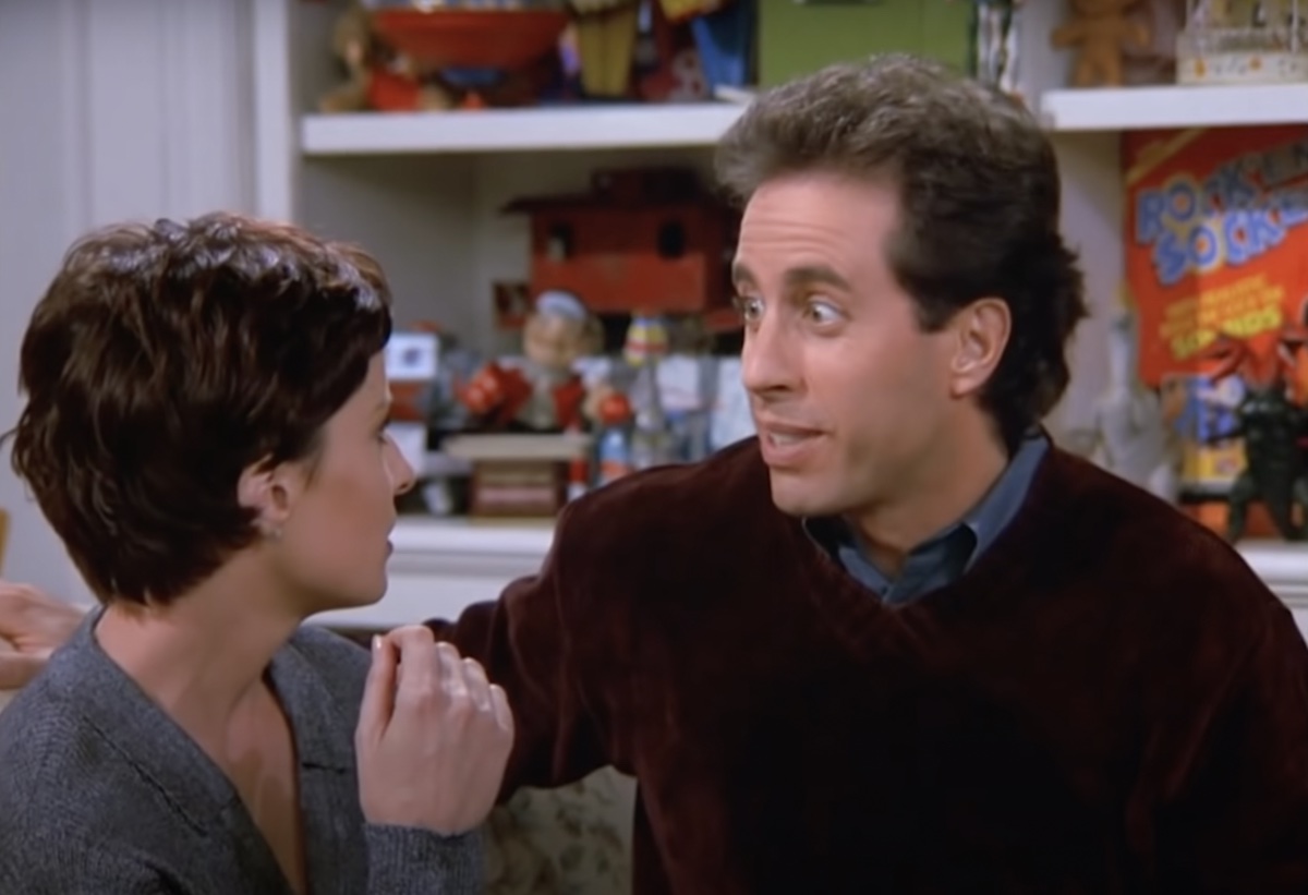 Julia Pennington and Jerry Seinfeld on Seinfeld