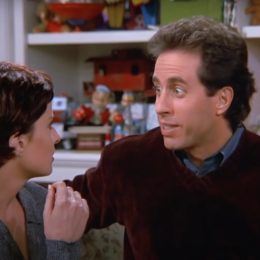 Julia Pennington and Jerry Seinfeld on Seinfeld