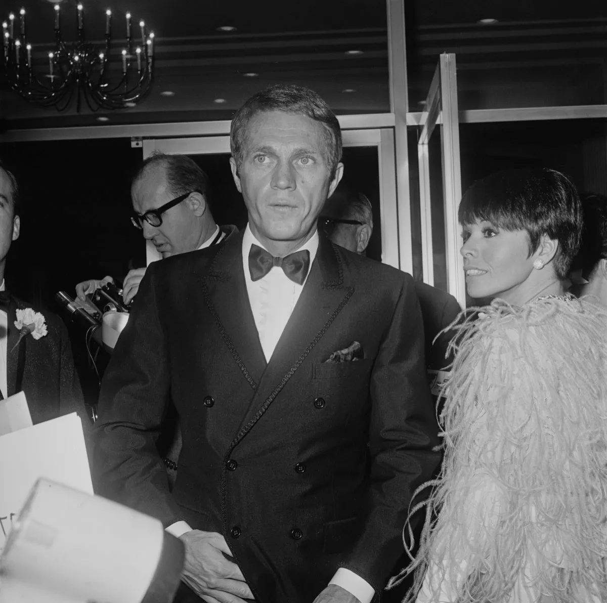 Steve McQueen and Neile Adams in 1966