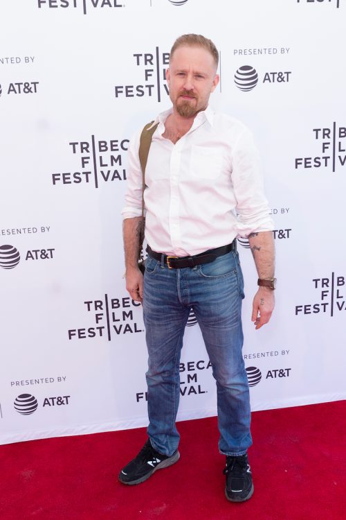Ben Foster at the 2018 Tribeca Film Festival