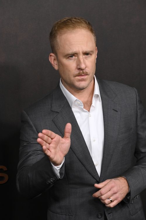 Ben Foster at the premiere of "Emancipation" in November 2022