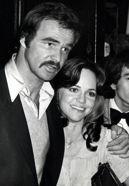 Burt Reynolds and Sally Field at Steak Pit Restaurant in 1978