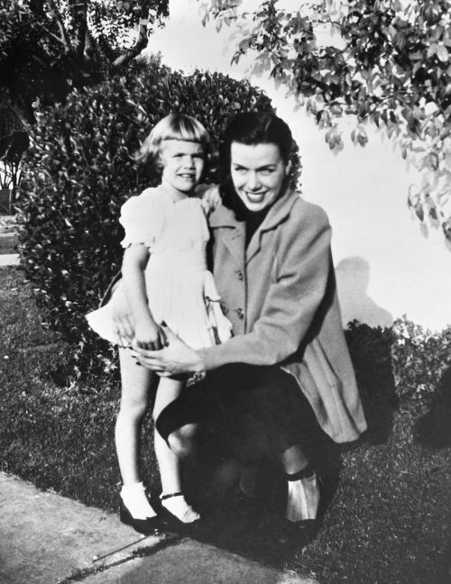Jean Spangler with her daughter, Christine