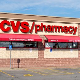 CVS Pharmacy drugstore in Buffalo, New York, USA. CVS Pharmacy is a subsidiary of the American retail and health care company CVS Health.
