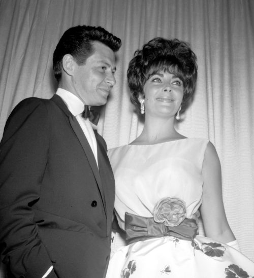 Eddie Fisher and Elizabeth Taylor circa 1960