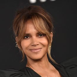 Halle Berry at the premiere of "Moonfall" in January 2022