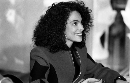 Jasmine Guy signing autographs in 1990