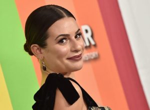 Lea Michele at the amfAR Gala Los Angeles in 2019