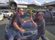 In Bizarre Road Rage Accident, Two Middle-Aged Men Fight Over Parking Spot Row Before Helping Each Other Get Back to Their Cars