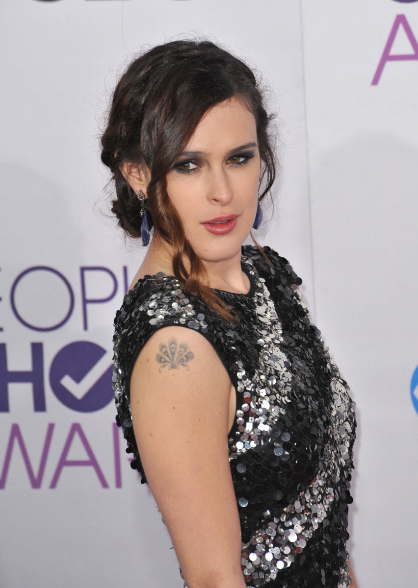 Rumer Willis at the People's Choice Awards 2013 at the Nokia Theatre L.A. Live. January 9, 2013 Los Angeles, CA Picture: Paul Smith