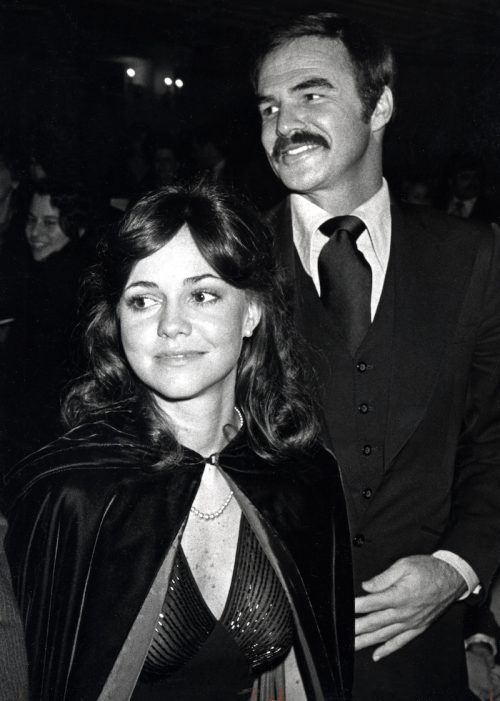 Sally Field and Burt Reynold at the Golda Gala in 1977