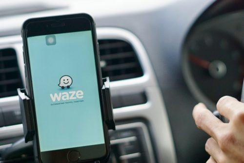waze app on phone