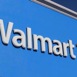 walmart sign on building