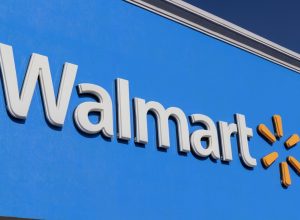 walmart sign on building