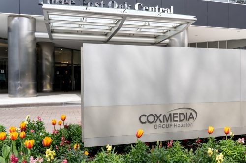 cox media group entrance in houston
