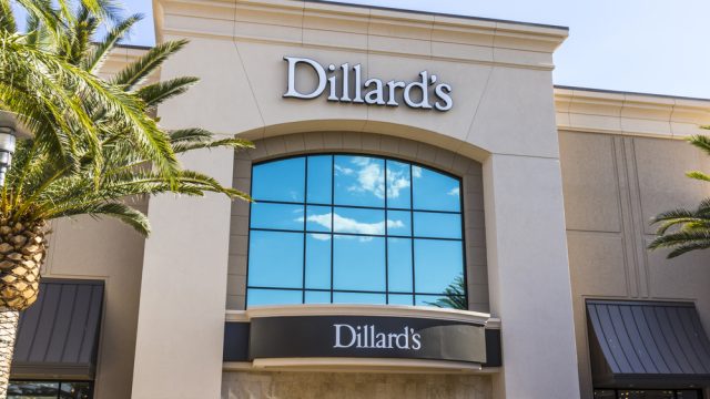 Las,Vegas, ,Circa,July,2017:,Dillard's,Retail,Mall,Location.
