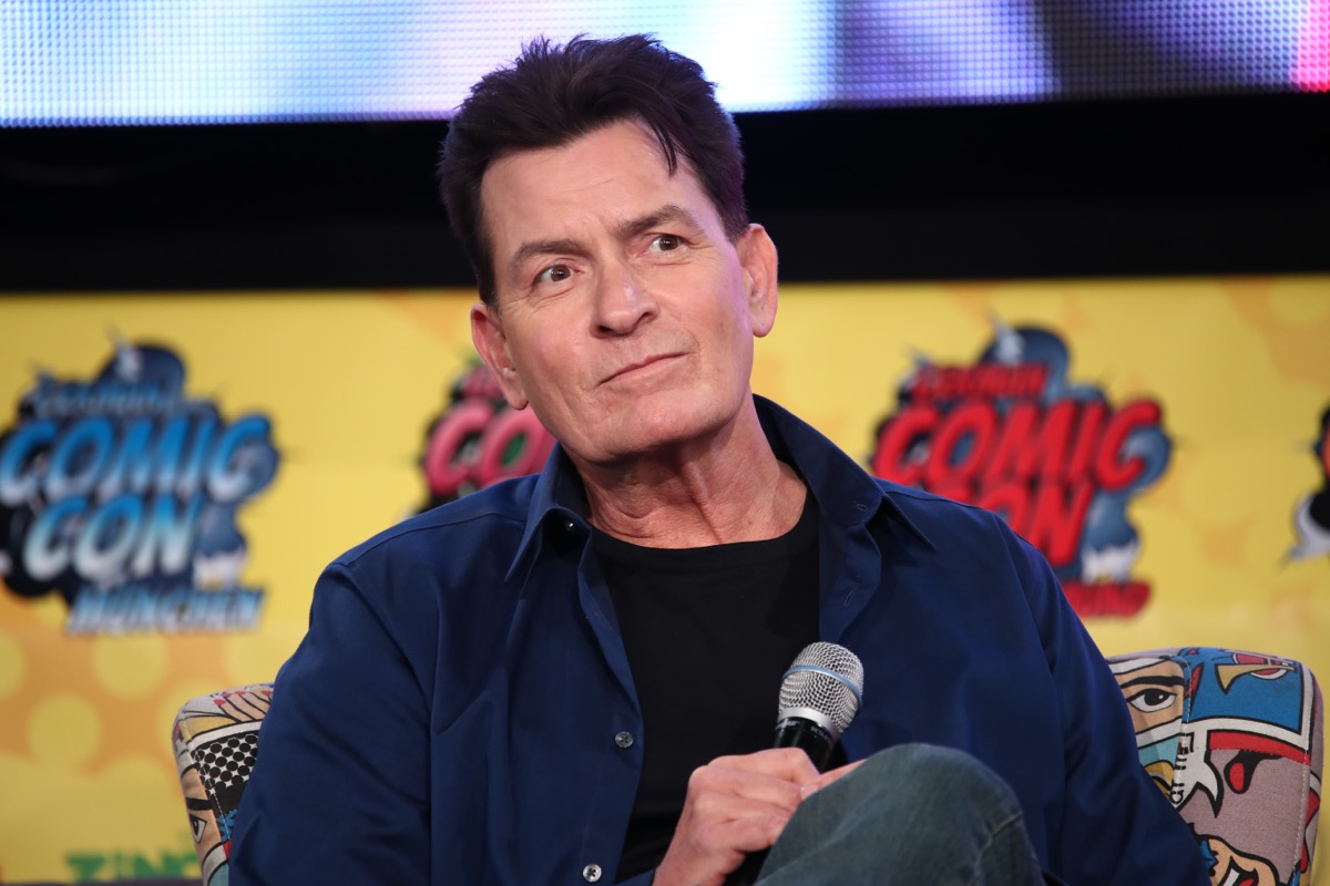 Charlie Sheen in 2019