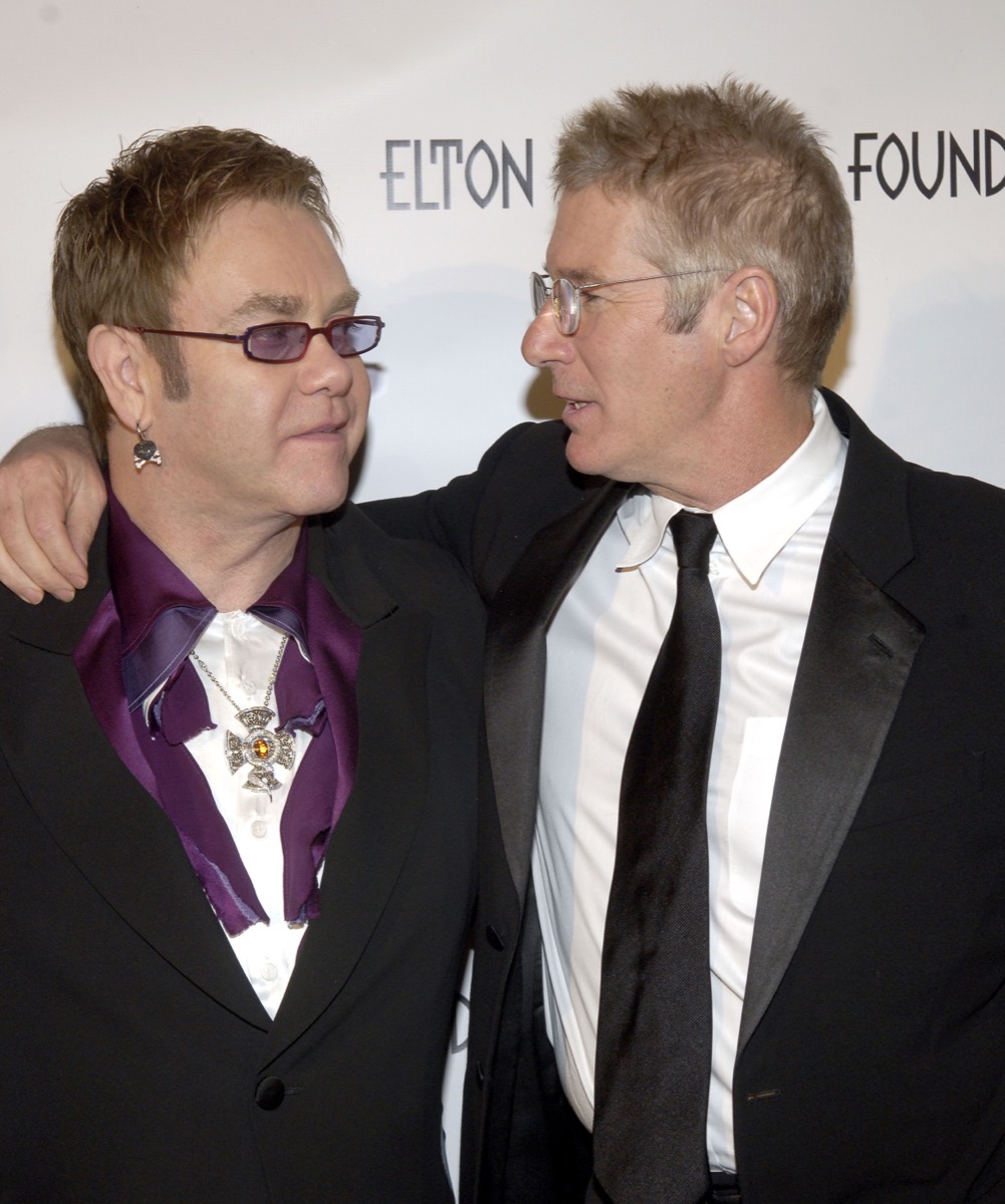 Elton John and Richard Gere in 2005