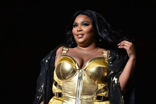 NEW YORK, NEW YORK - SEPTEMBER 24: Lizzo performs at Radio City Music Hall on September 24, 2019 in New York City.