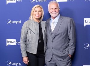 below deck captain sandy yawn and captain lee rosbach on the red carpet