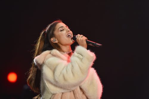 CARSON, CA - MAY 14: Recording artist Ariana Grande performs on stage at KIIS FM's Wango Tango 2016 at StubHub Center on May 14, 2016 in Carson, California.