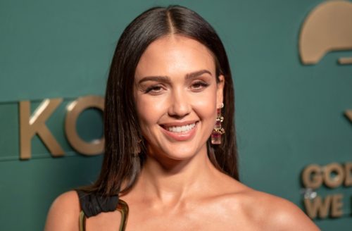 Jessica Alba in 2022 diamond face shape