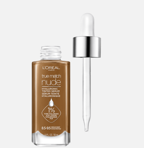 L'Oreal True Match Nude Plumping and Hydrating Tinted Serum Foundation