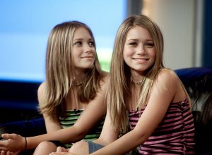 Mary-Kate and Ashley Olsen in 2001
