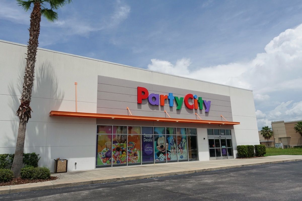 Party City Is Closing at Least 22 Stores Soon — Best Life