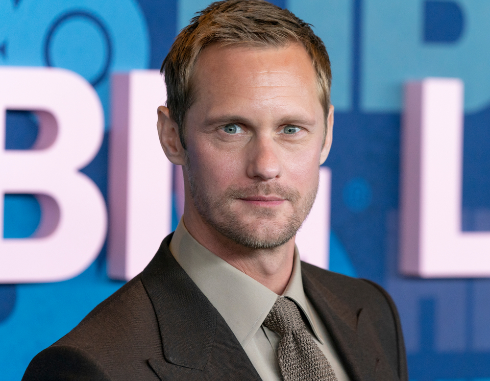 Actor Alexander Skarsgard at the red carpet premiere for a movie