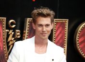 Austin Butler at a London screening of "Elvis" in May 2022