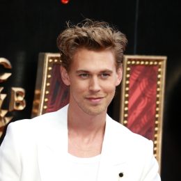Austin Butler at a London screening of "Elvis" in May 2022
