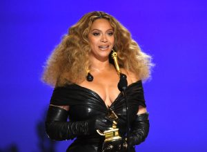 Beyoncé at the 2021 Grammys