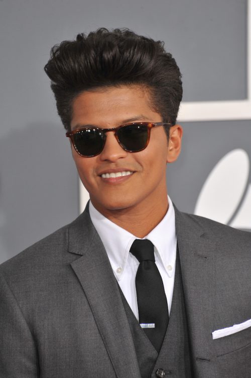 Bruno Mars at the 2012 Grammys