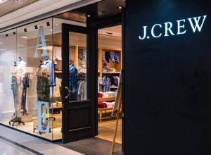 J. Crew store in Hong Kong.