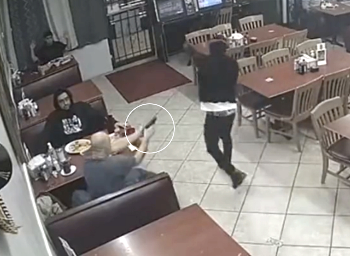 Vigilante Diner Shoots Suspected Robber Carrying Fake Gun