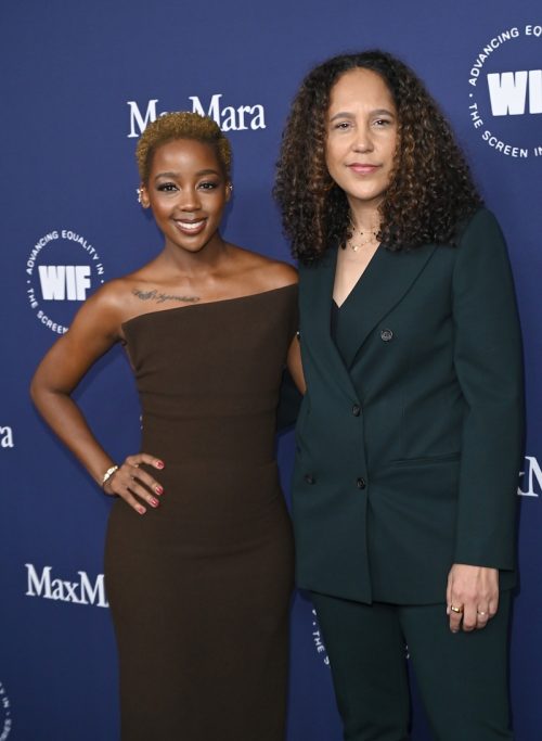 Thuso Mbedu and Gina Prince-Bythewood at the 2022 Women in Film Honors