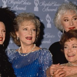 Rue McClanahan, Betty White, Bea Arthur, and Estelle Getty at the 1991 People's Choice Awards
