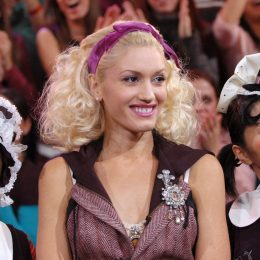 Gwen Stefani on "TRL" in 2004