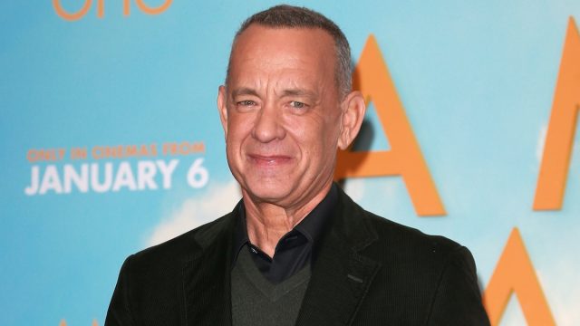 Tom Hanks at a photocall for "A Man Called Otto" in December 2022
