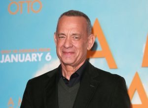 Tom Hanks at a photocall for "A Man Called Otto" in December 2022