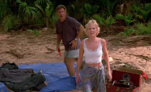 Harrison Ford and Anne Heche in "Six Days, Seven Nights"
