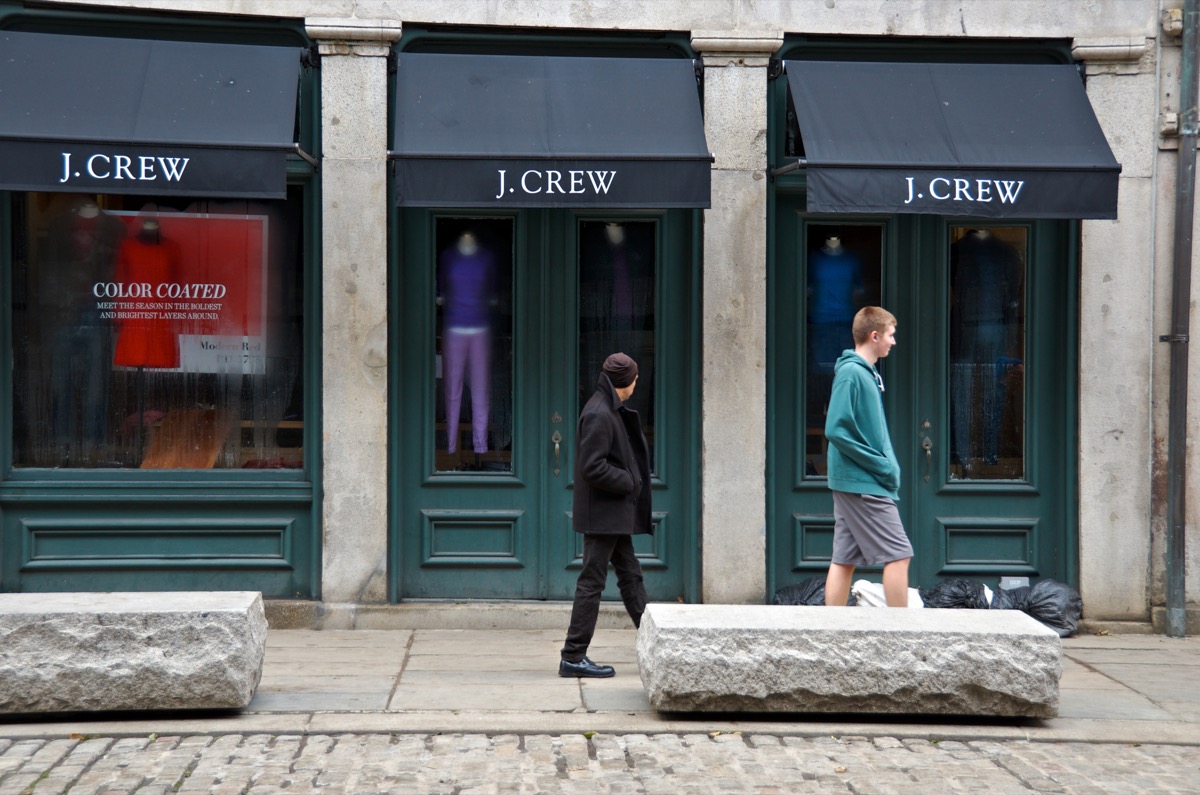 J.Crew and Other Clothing Chains Are Closing Stores