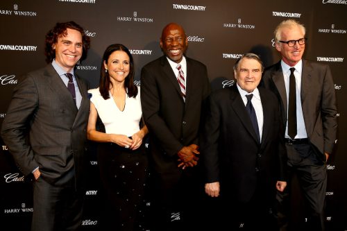 Jay Fielden, Julia Louis-Dreyfus, Geoffrey Canada, William Louis-Dreyfus and Brad Hall attend the T&C Philanthropy Summit in 2014