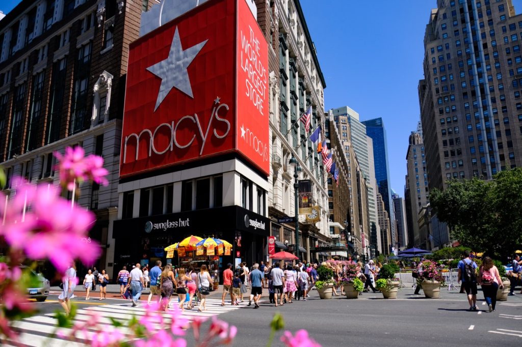 Macys store in NYC